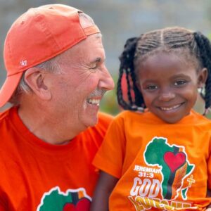 Happy Child with PLF Founder